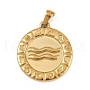 304 Stainless Steel Pendants STAS-C131-04G-2