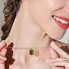 ARRICRAFT 24Pcs 3 Colors Natural Jade Charms G-AR0006-18-5