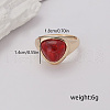 Heart Alloy Finger Rings for Women Party Accessory Gift BY9715-3-1