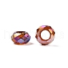 Transparent Glass European Beads GPDL-N005-D14mm-A07-2