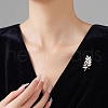 Alloy Crystal Rhinestone Brooches for Backpack Clothes PW-WGCF895-01-3