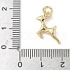 Brass Charms ZIRC-I356-04G-04-3