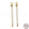 925 Sterling Silver Chain Extenders STER-D036-31AG-3