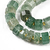 Natural Green Strawberry Quartz Beads Strands G-T140-31-3