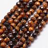 Natural Tiger Eye Beads Strands G-N0179-16-4mm-1