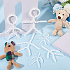 Olycraft 6Pcs 6 Styles Plastic Action Figure Movable Skeleton DIY-OC0012-10-5