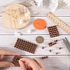 CRASPIRE 1 Set PP Plastic Letter A~Z & Number & Sign Cookie Impress Embosser Cutter AJEW-CP0007-35-3