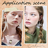SUNNYCLUE 14Pcs 7 Styles Tibetan Style Alloy Pendant Cabochon Settings FIND-SC0006-83-6