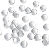  100Pcs Natural Quartz Sphere Beads G-NB0005-51C-1