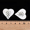 Natural Freshwater Shell Pendants X-SHEL-R021-14-4