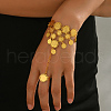 Vintage Middle Eastern Ancient Coins Ring Bracelets for Women NK4100-3