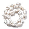 Natural Baroque Keshi Pearl Beads Strands PEAR-P064-12A-01A-3
