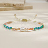 Bohemian Handmade Beaded Crystal Bracelets AY4302-1-2