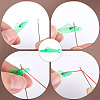 CRASPIRE Fish Shape Sewing Machine Needle Threaders DIY-CP0011-19B-6