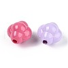 Baking Paint Opauqe Acrylic Beads OACR-N142-06-2