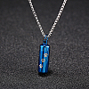 Stainless Steel Column Pendant Necklaces for Women SF8174-3-1