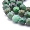 Natural African Jade Beads Strands X-G-D840-53-6mm-A-6