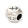 S925 Sterling Silver Beads STER-K183-03AS-09-2