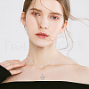   Brass Round Snake Chain Necklace Making NJEW-PH0001-21-4