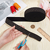 5 Yards Embroidery Flat Polyester Elastic Rubber Cord/Band OCOR-WH0016-10D-3