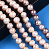 Natural Cultured Freshwater Pearl Beads Strands PEAR-N013-07M-2