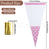 100Pcs OPP Christmas Candy Bags ABAG-WH0051-04-2
