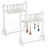 HOBBIESAY 2 Sets Acrylic Earring Display Stands EDIS-HY0001-12-1