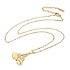 304 Stainless Steel Pendant Necklaces NJEW-Z073-04G-4