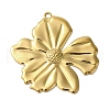 Ion Plating(IP) 304 Stainless Steel Pendants STAS-Z086-09G-1