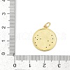 Brass Micro Pave Cubic Zirconia Pendants KK-U058-18G-3