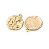 Brass Pendants KK-Z112-22G-02-2