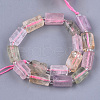 Natural Mixed Quartz Beads Strands G-S345-8x11-016-2