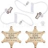 Fingerinspire Ring Security Word Badge AJEW-FG0001-94-1
