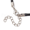 Seed Beads Loom Angel Pendant Necklaces NJEW-MZ00061-04-5