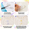 64 Patterns Non-woven Fabrics Water-soluble Embroidery Aid Drawing Sketch DIY-TAC0100-003-13