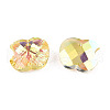 96Pcs Electroplated Transparent Glass Charms EGLA-N006-071-6