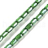 Electroplate Glass Beads Strands GLAA-Q101-02A-PL04-1