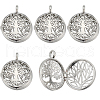 SUNNYCLUE 10Pcs Hollow Brass Cage Pendants KK-SC0004-39-1