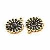 Ion Plating(IP) 304 Stainless Steel Enamel Charms STAS-F291-03G-03-2