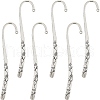 SUNNYCLUE 12Pcs Tibetan Style Alloy Bookmarks Findings with Hole PALLOY-SC0004-30-1