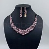 Alloy Rhinestone Jewelry Sets FS-WG8C091-02-1