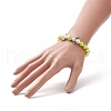 Glass Imitation Pearl Beaded Stretch Bracelets BJEW-JB09924-5