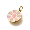 304 Stainless Steel Enamel Charms STAS-R153-16G-2