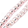 Electroplated Synthetic Non-magnetic Hematite Beads Strands G-A263-H01-01-2