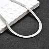 Non-Tarnish 201 Stainless Steel Herringbone Chain Necklaces X-NJEW-M187-06P-1