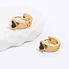 Stylish Stainless Steel Heart Hoop Earrings OG7972-4