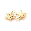 Brass Rhinestone Pendants KK-E793-13G-2