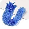 Transparent Painted Glass Beads Strands X-DGLA-A034-T2mm-A01-1