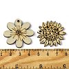 100 Pcs Wood Pendants X1-WOOD-G020-10-3