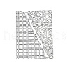 Carbon Steel Cutting Dies Stencils DIY-P076-28-2